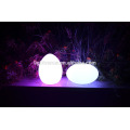 Ei Form kabellose Induktion kostenlos Wasser schwimmenden IP68 LED Garten Lichtkugel mit IR/RF/APP-Fernbedienung